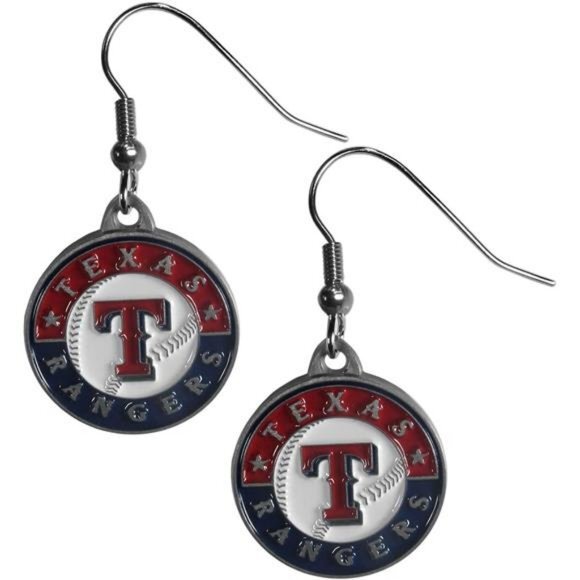 Jewelry - NEW Texas Rangers 2023 World‎ Series Womens Female MLB Dangle Earrings